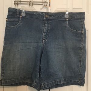Stretchy Jean Shorts